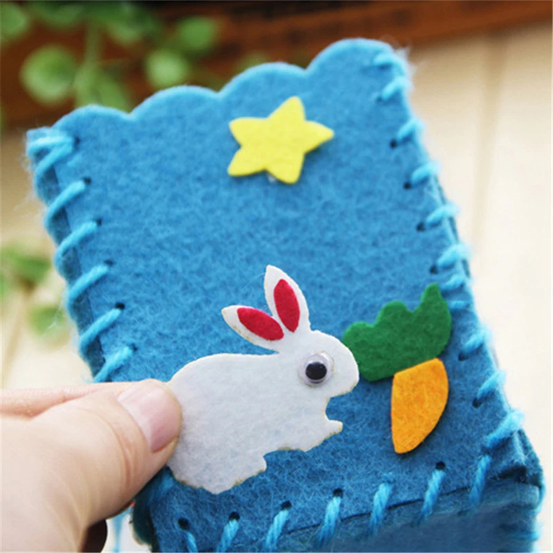 Держатель для карандашей детский из нетканого материала миниатюрная сумка