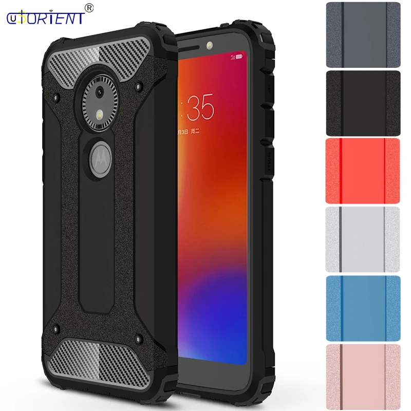 Защитный чехол для Motorola MOTO E5 PLAY GO Прочный Гибридный двухслойный защитный Moto Play