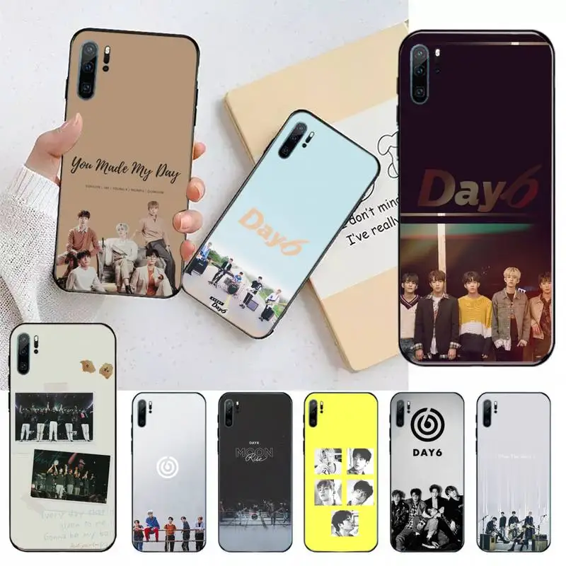 

Kpop day6 Korean boy band Phone Case For Huawei honor Mate 10 20 30 40 i 9 8 pro x Lite P smart 2019 Y5 2018 nova 5t
