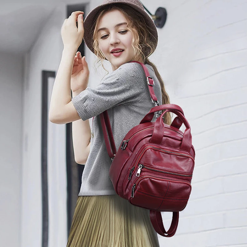 Женский рюкзак непромокаемый Повседневный мини многофункциональные школьные