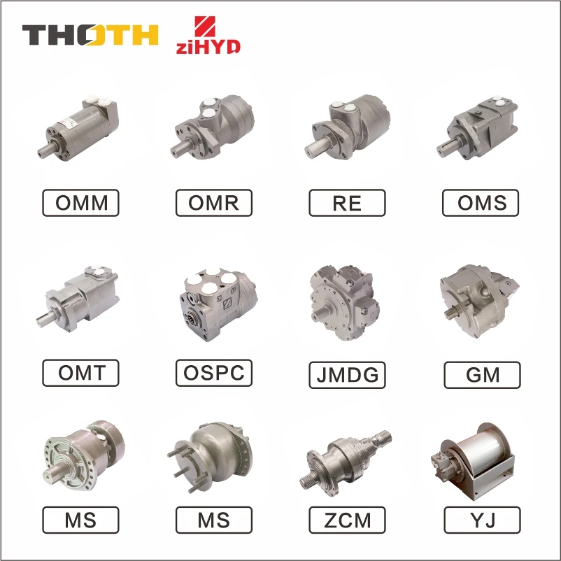 

zihyd cycloid hydraulic motor hydraulic gear motor high torque hydraulic motor for cow feed mixer BMR-160P1AIIY10