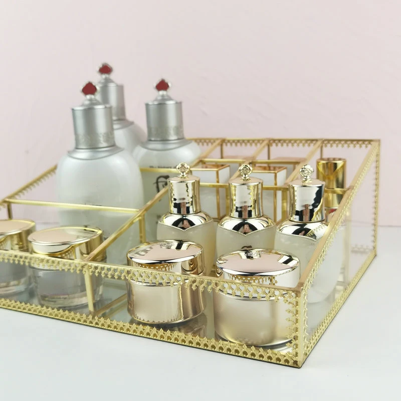 

Makeup Organizer Jewelry Box Multifunction Display Case Lipstick Nail Polish Display Stand Makeup Brush Storage