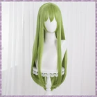 60 см большой заказ Enkidu Косплей зеленый парик мужской Enkidu длинные прямые зеленые волосы код Geass C.C. Парик волосы