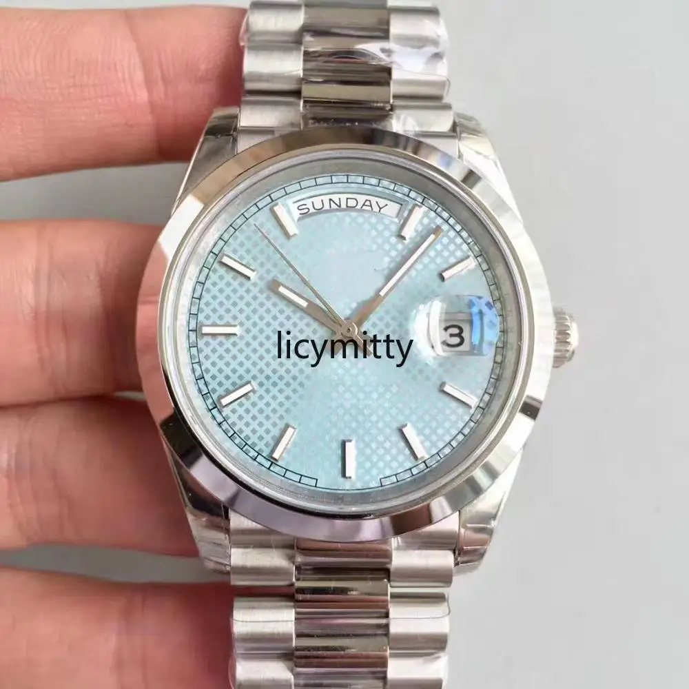 Лидер продаж Классический автоматический механизм AAA 40 мм ледяной синий