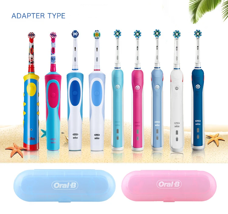 Портативный дорожный бокс Oral B для зубной щетки уличный защитный футляр