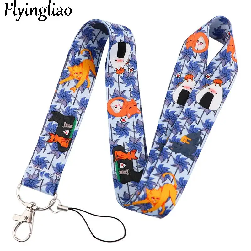 

Fruits Basket Lanyard for Keys Phone Cool Neck Strap Lanyard for Camera Whistle ID Badge Cute webbings ribbons Gifts