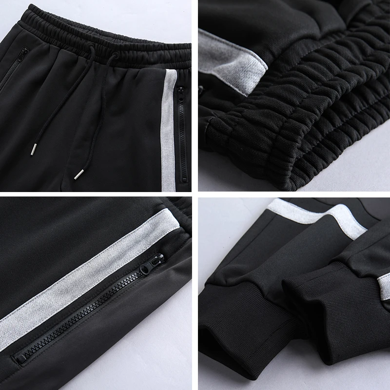 

Single Road Mens Sweatpants Men 2020 Black Side Striped Joggers Hip Hop Japanese Streetwear Trousers Korean Harem Pants For Men