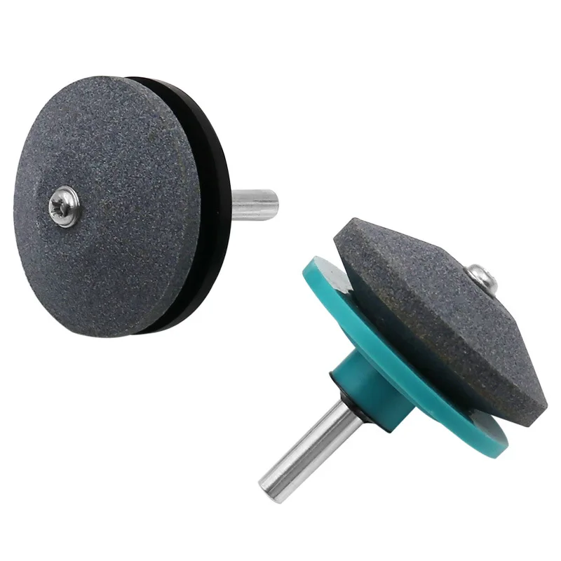 

GOUGU Lawn Mower Sharpener Lawnmower Blade Universal Sharpener Grinding Wheel Rotary Drill Cuts 50mm 1PC