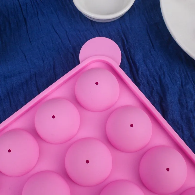 Форма для леденцов 20 отверстий шоколадный шар кекс печенья конфеты инструмент