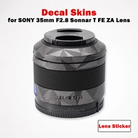 35 2 8 lens decal skins vinyl wrap cover for sony 35mm f2 8 sonnar t fe za lens protector anti scratch cover film sticker