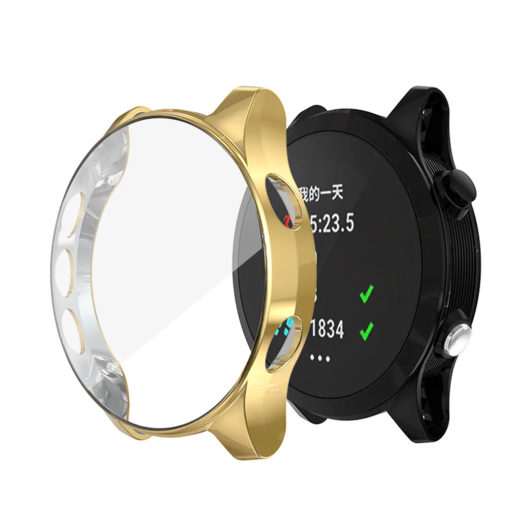 Фото Защитный чехол для экрана Garmin Forerunner 935 945, мягкий универсальный ультратонкий HD-прозрачный чехол из ТПУ, противоударный корпус для умных часов №4