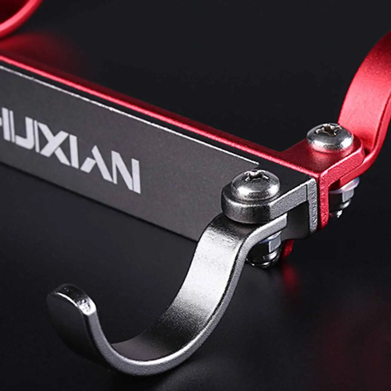 

1Pc Portable Fishing Rod Bracket Aluminium Alloy Fish Rod Pole Holder Side Hanging Fishing Rod Supplies Fish Tackle for fish