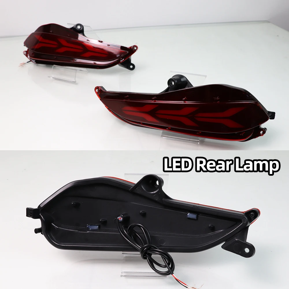 CSCSNL 2 шт. светодиодный DRL Дневной светильник заднего бампера тормозной чудесный