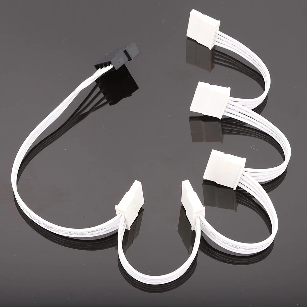 Кабель питания для жесткого диска SATA 4 контактный кабель адаптера Molex до 5x18awg