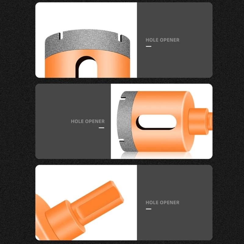 

Diamond Drill Bit Set 6-16 mm for Concrete/ Tile/Ceramic/ Glass/ Hard Plastic Drill Bit Kit Tile Drill Bit