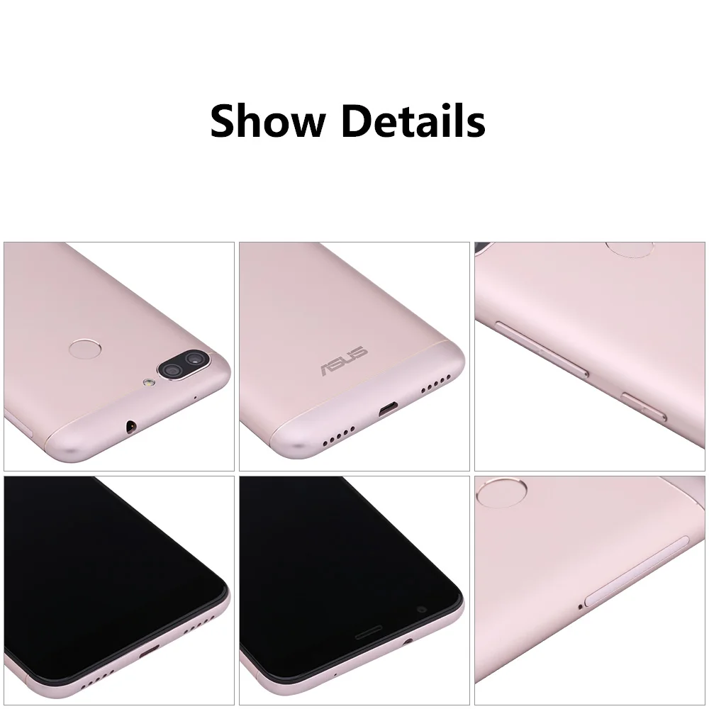 Смартфон ASUS Zenfone Max Plus ZB570TL, четыре ядра, 4 Гб ОЗУ, 64 Гб ПЗУ, 5,7 дюймов, полный экран, 4130 мА/ч, мобильный телефон с отпечатком пальца