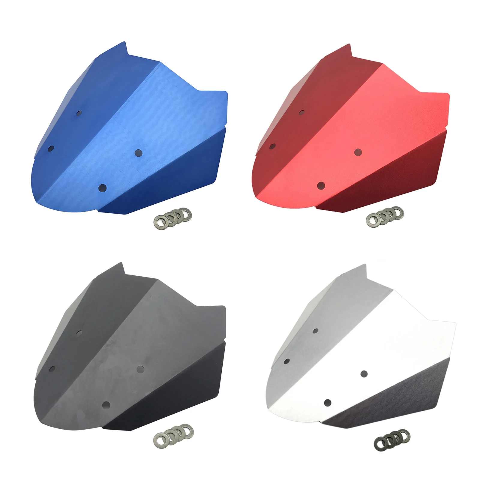

Aluminum Alloy Motorcycle Fairing Windshield Wind Screen Shield for BMW G310GS 17-20 Motorbike Spare Parts, Easy to Install