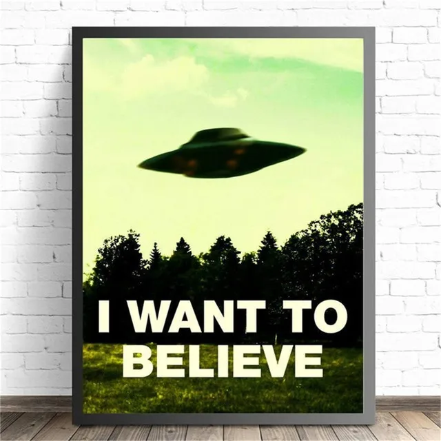 

X File Tv Play Posters Prints Canvas Painting Pictures On The Wall Nordic Decoration Living Home Decor Bedroom Wall Stickers
