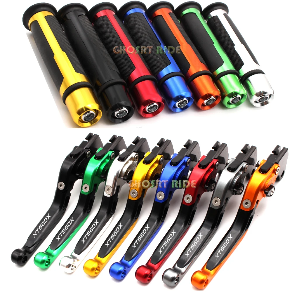 Мотоциклетные регулируемые складные рычаги тормоза и сцепления ручки руля