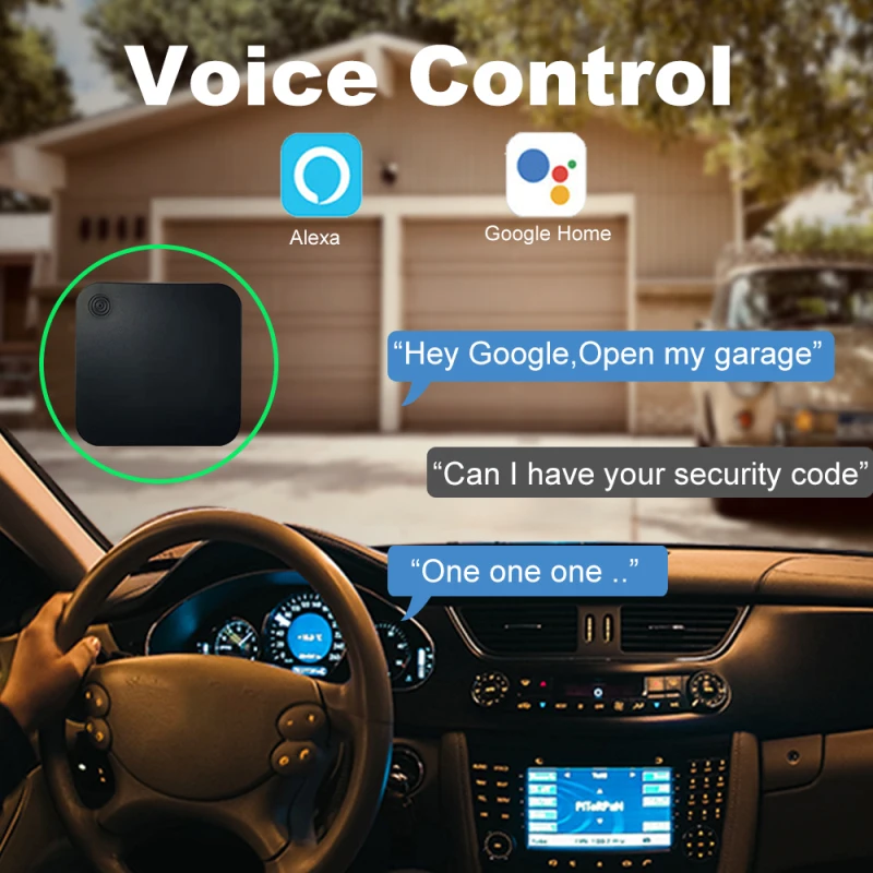 

Tuya Wifi Garage Door Switch Intelligent Garage Door APP Remote Conrtrol Wireless Controller Work With Alexa Google Home