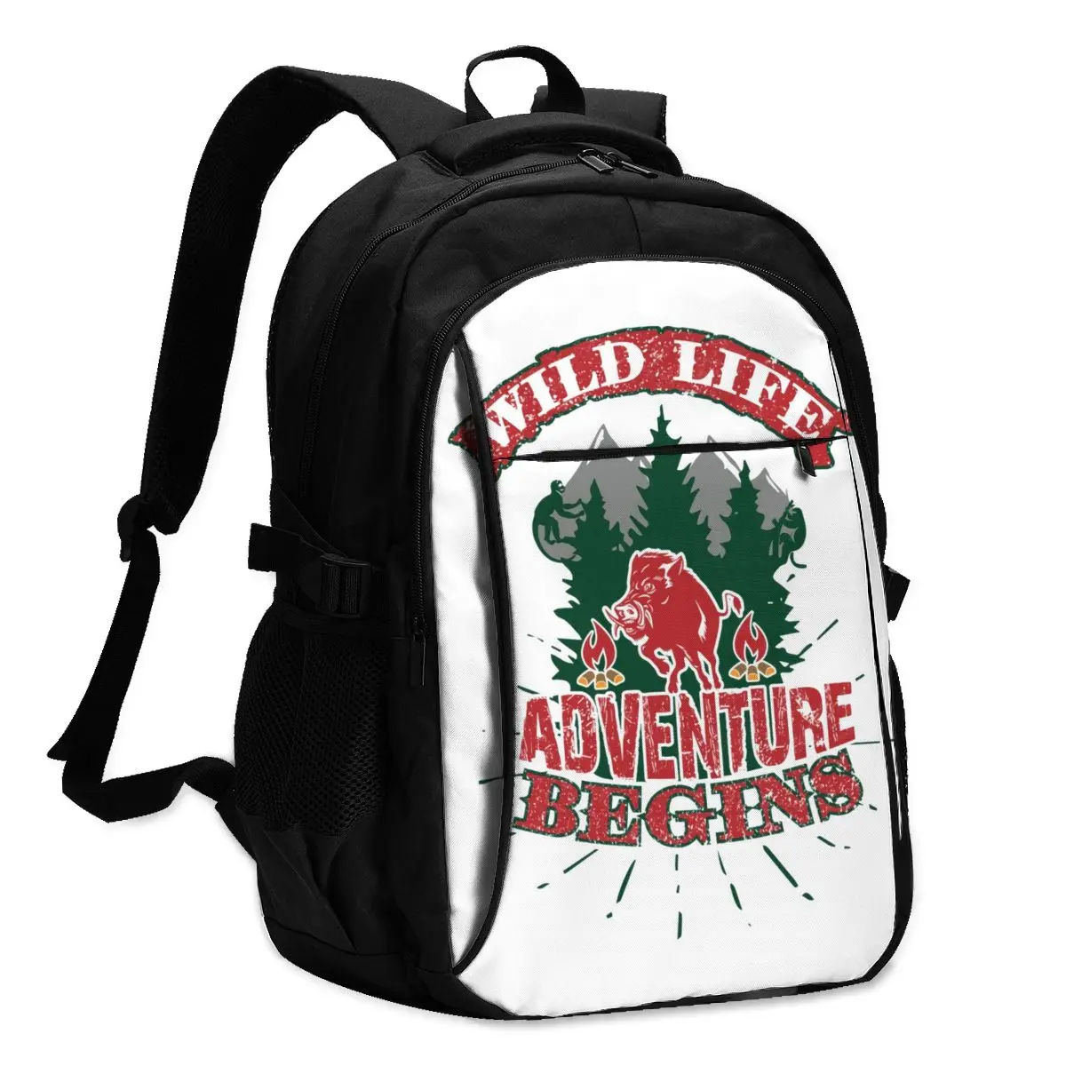 

Рюкзаки для путешествий, забавное Зарядное устройство USB, рюкзак для школы, туристические большие сумки