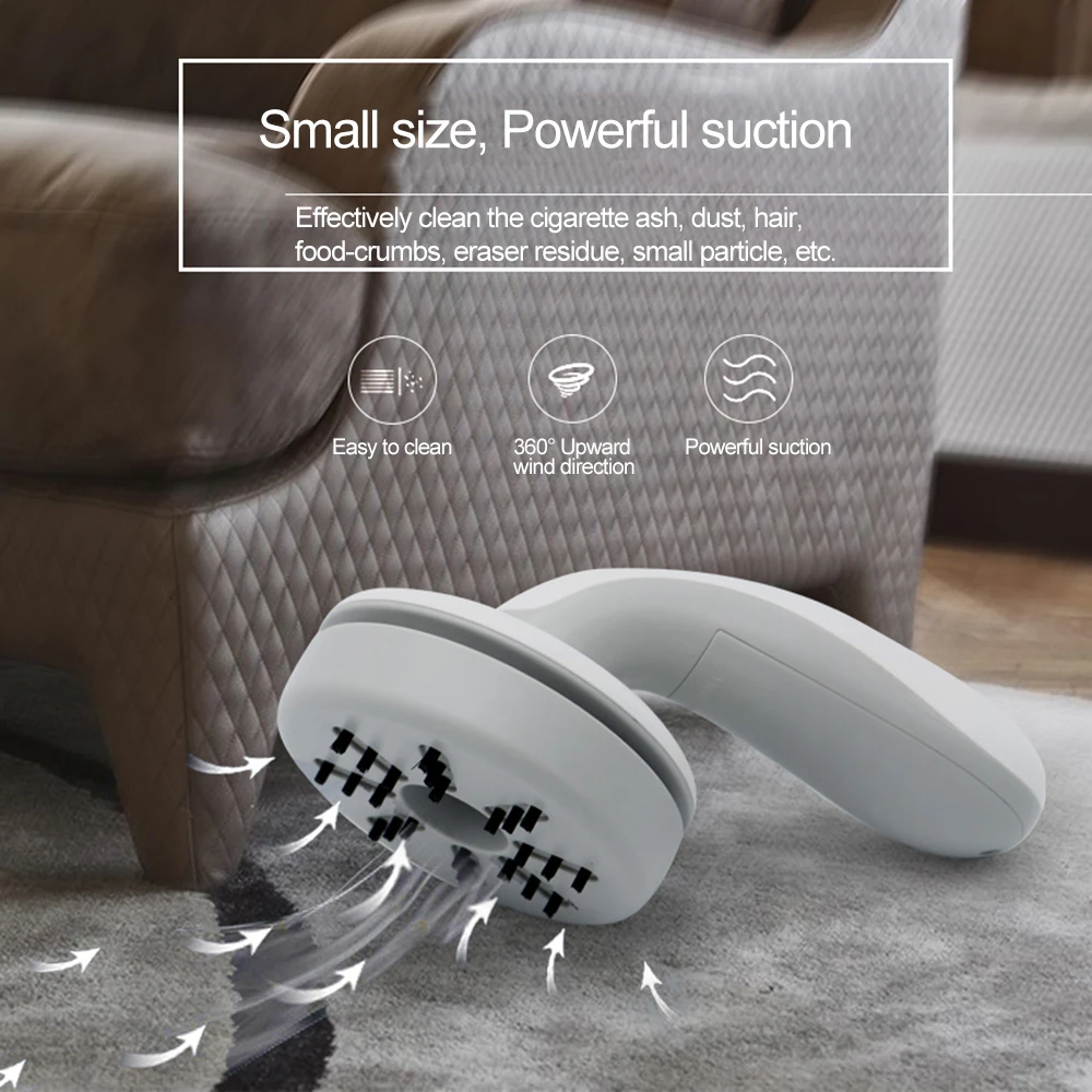 

Mini Handheld Cleaner USB Rechargeable Desk Cleaner Cleaning Tool for Cleaning Desktop Keyboard Sofa