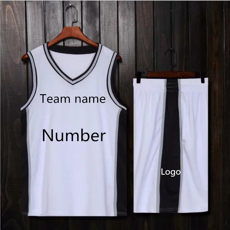 Пользовательское имя и номер Новый сезон Баскетбол Джерси взрослый ребенок
