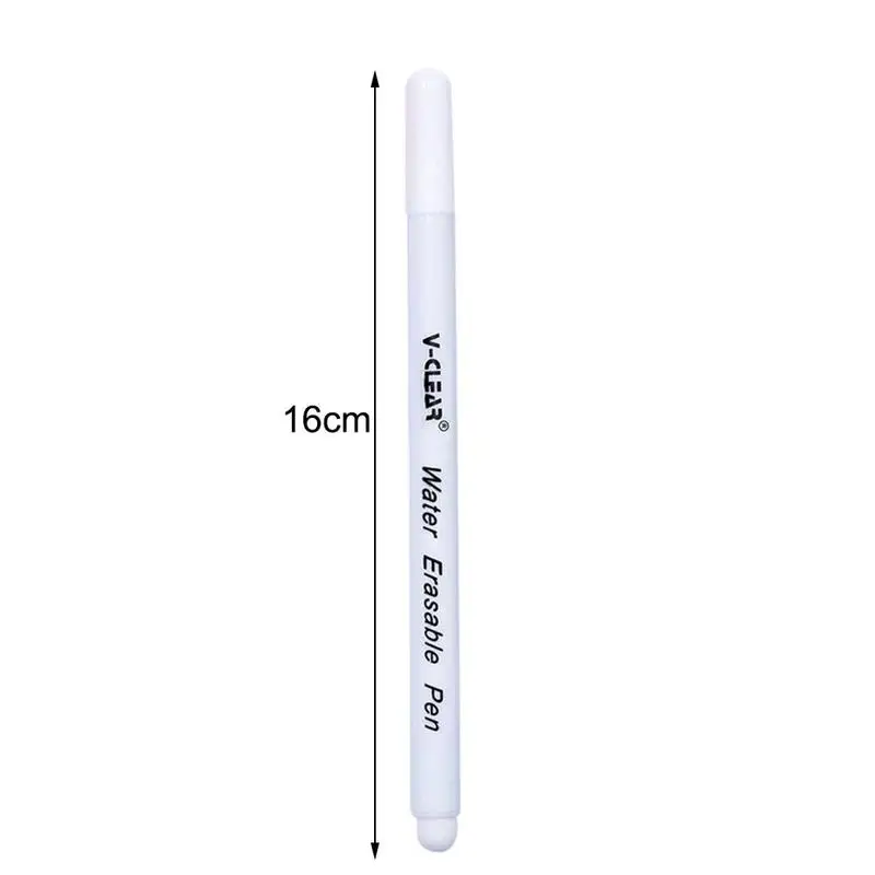 

New 2Pc Marker Pen Water Soluble Pen Single Head Washing Supplies Pen Diy 202 Multi-Solor For Clothing Ink Optional Pen Era U1X5