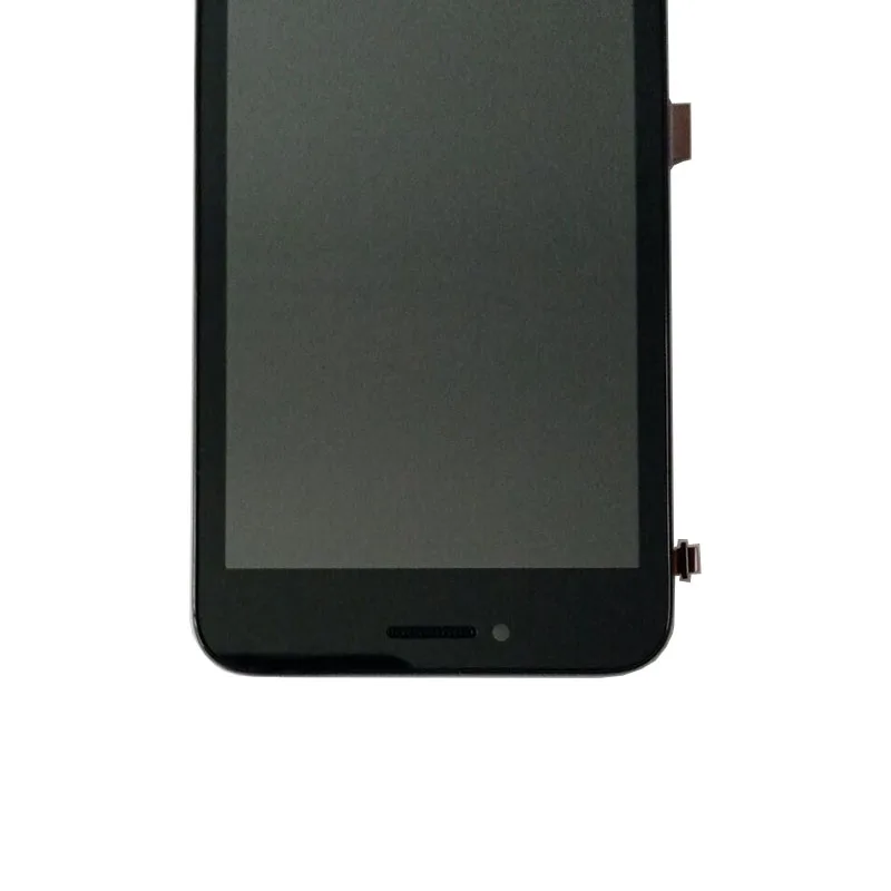 Черный Для lenovo A319 сенсорный экран дигитайзер сенсорная панель стекло + ЖК-дисплей