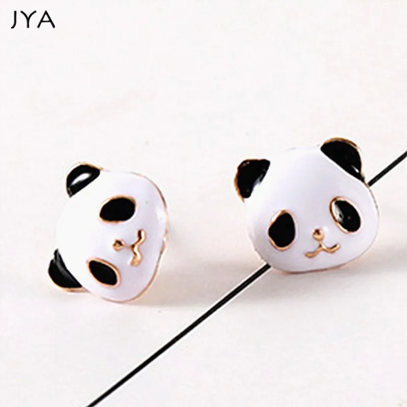 Милые женские серьги с пандой специальные гвоздики в китайском стиле изысканный