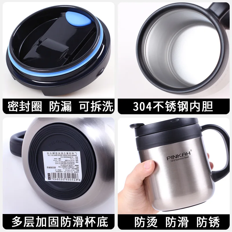 Вакуумная кружка из нержавеющей стали 316 Подарочная офисная с принтом логотипа