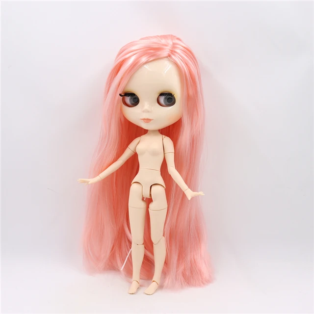 ICY factory шарнирная кукла blyth toy joint body белая кожа блестящее лицо 30 см 1/6 распродажа специальное предложение - Цвет: only nude doll