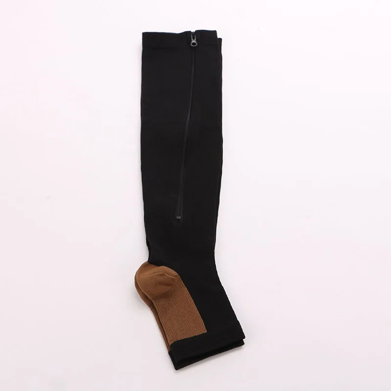 Women Burn Fat Zipper Socks Functional Compression Slim Sleeping Beauty Leg Shapper Prevent Varicose Veins | Женская одежда