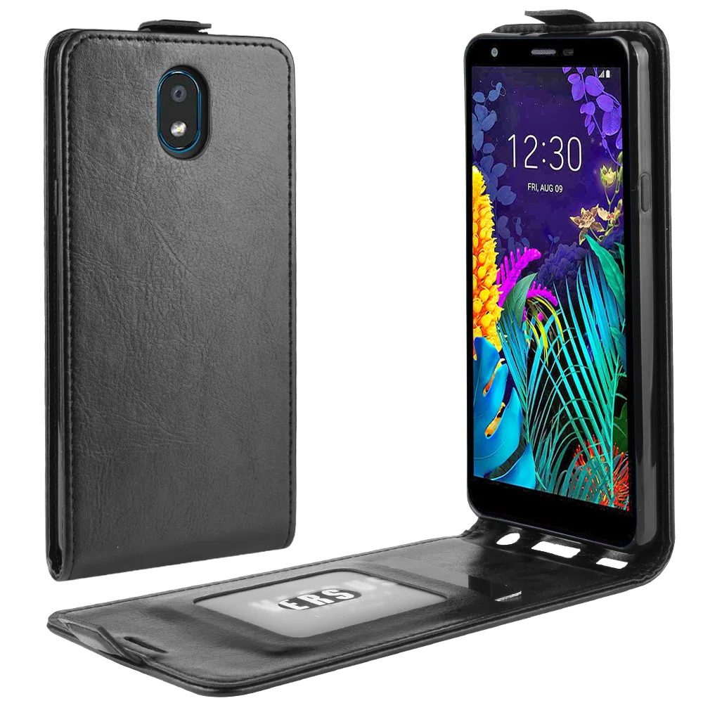 Подходит для LG K30 2019 Чехол Флип Роскошный кошелек Обложка на заднюю панель из