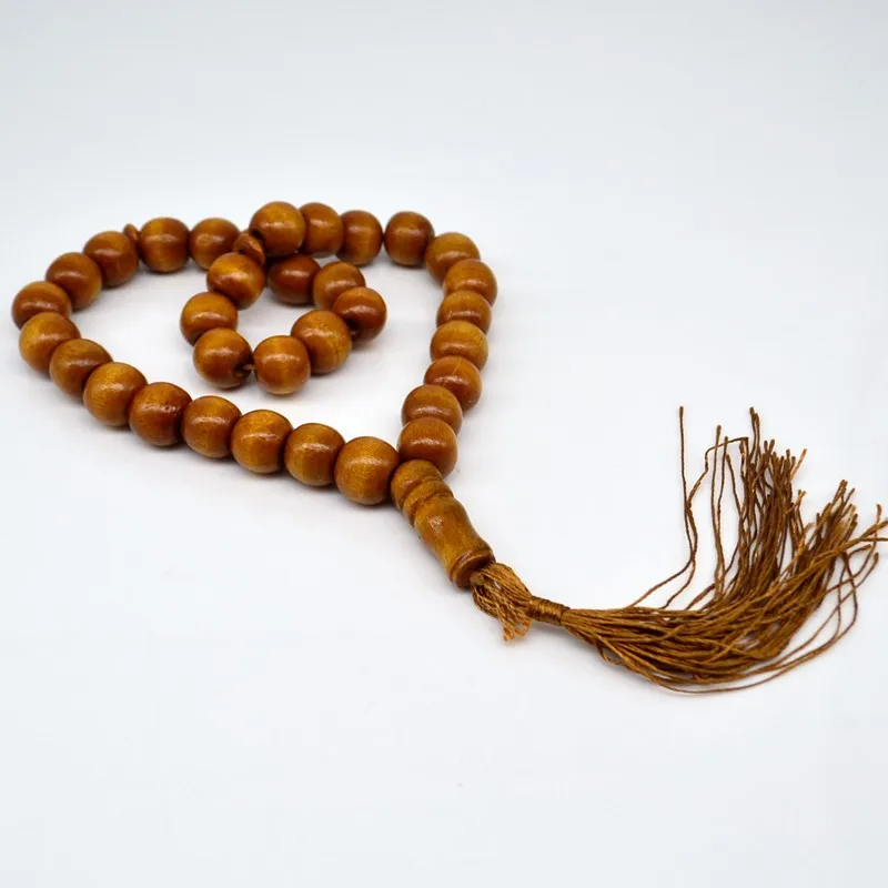 12 мм деревянные 33 четки для молитвы исламский мусульманский тасбих субаха