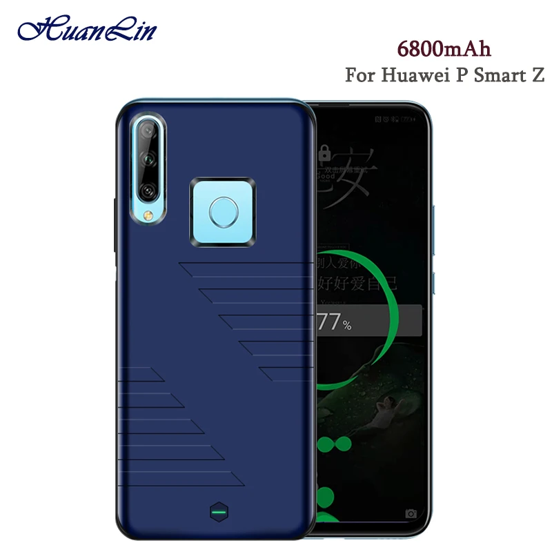 Чехол для зарядного устройства Huawei P Smart Z 6800 мАч внешнее резервное зарядное