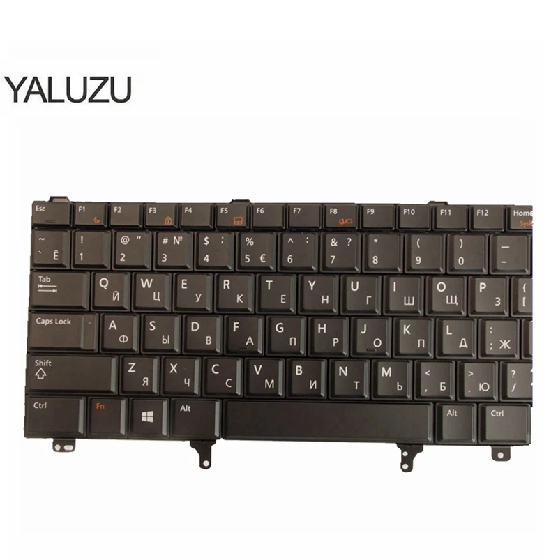 Новая русская версия клавиатуры YALUZU для ноутбука Dell Latitude E6540 E6520 M4800 M6800 E5520M без