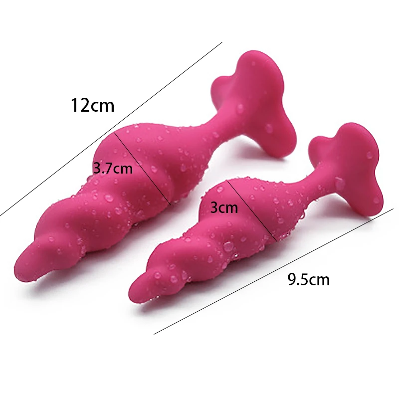 Силиконовая Анальная пробка для стимуляции точки G массаж вагины Эротические