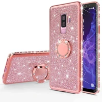 bling diamond soft tpu case for samsung galaxy s10 s10e s8 s9 plus s7 edge a5 a7 2018 a6 a8 note 8 9 plating silicone back cover