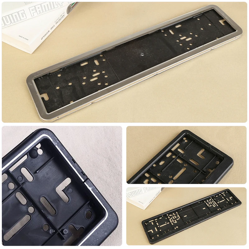 Рамка номерного знака из нержавеющей стали для европейского стандарта держатель