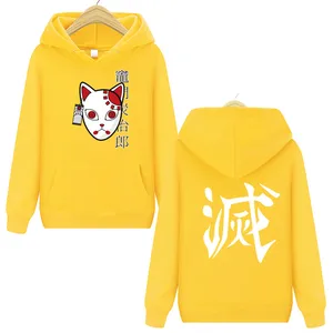 Новый пуловер аниме рассекающий демонов Свитшот Tanjiro Kamado костюм толстовки Харадзюку мужская Толстовка