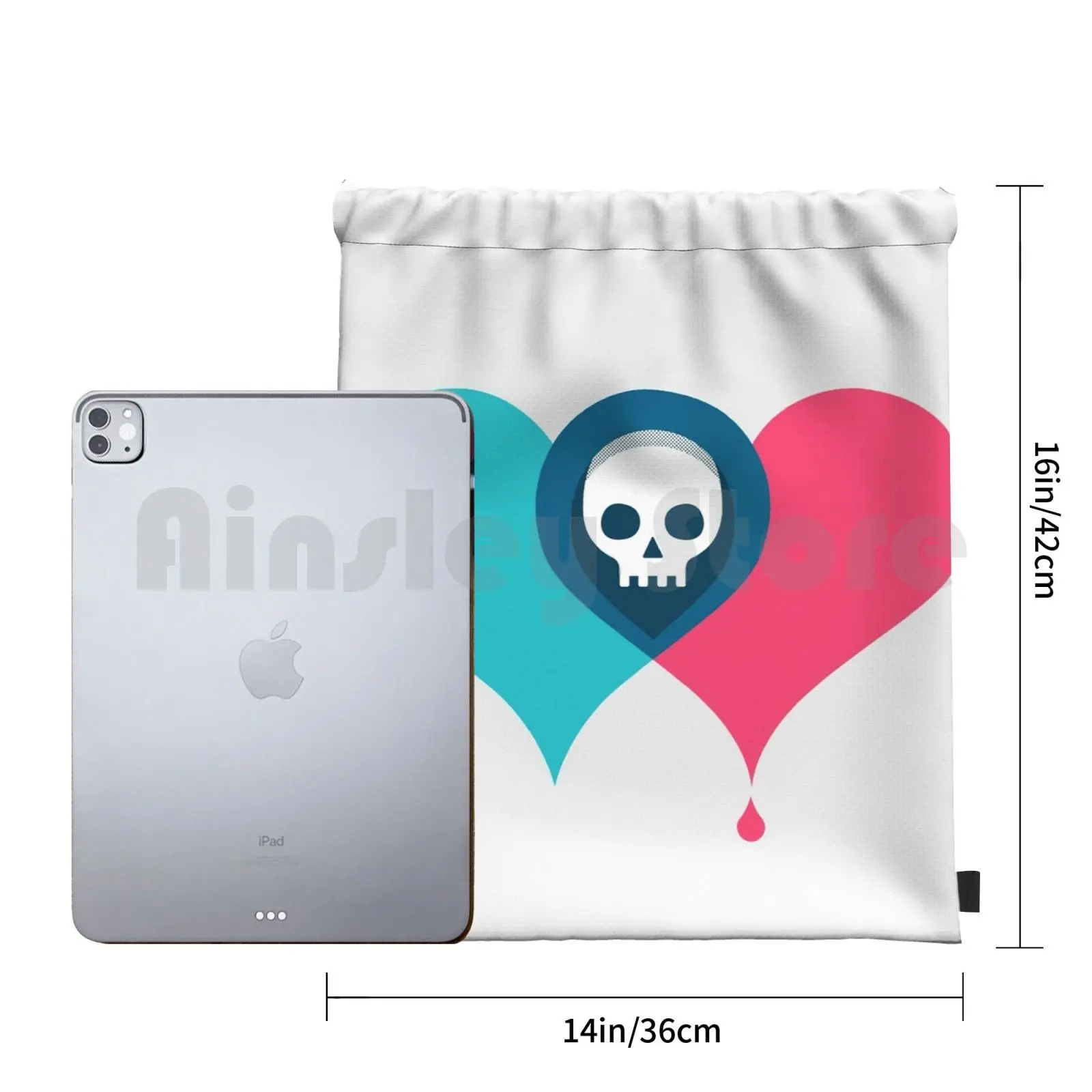 Рюкзак на шнурке для верховой езды скалолазания спортзала литературной тематики