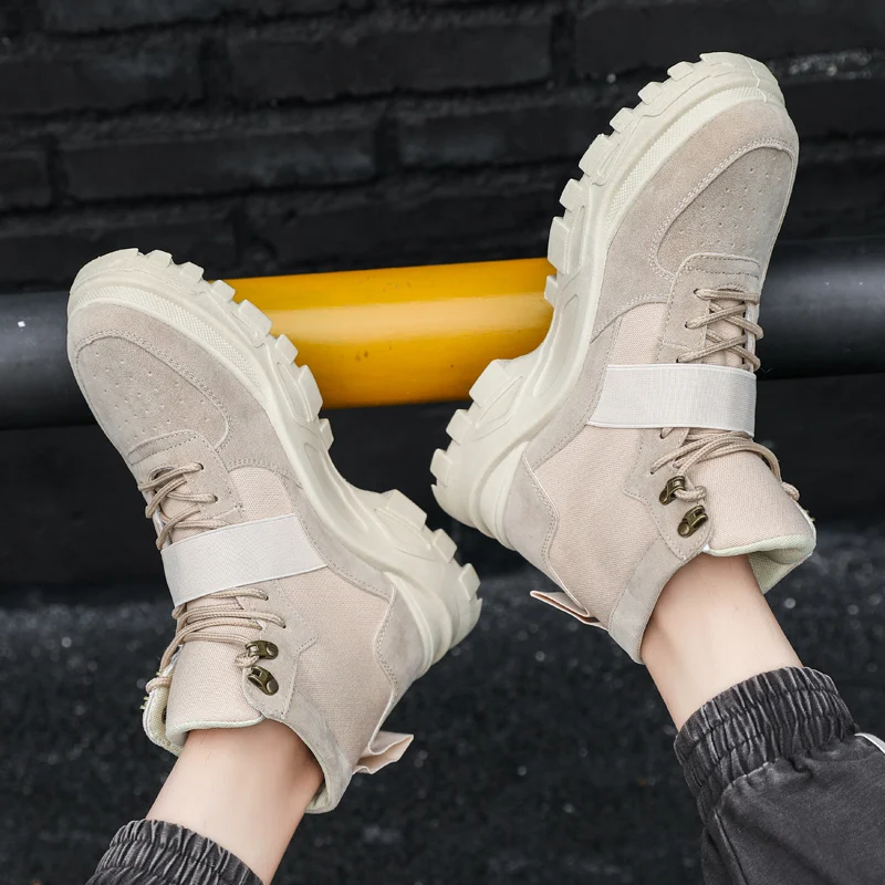 Мужские кроссовки зимняя и весенняя матовая обувь из искусственной кожи с