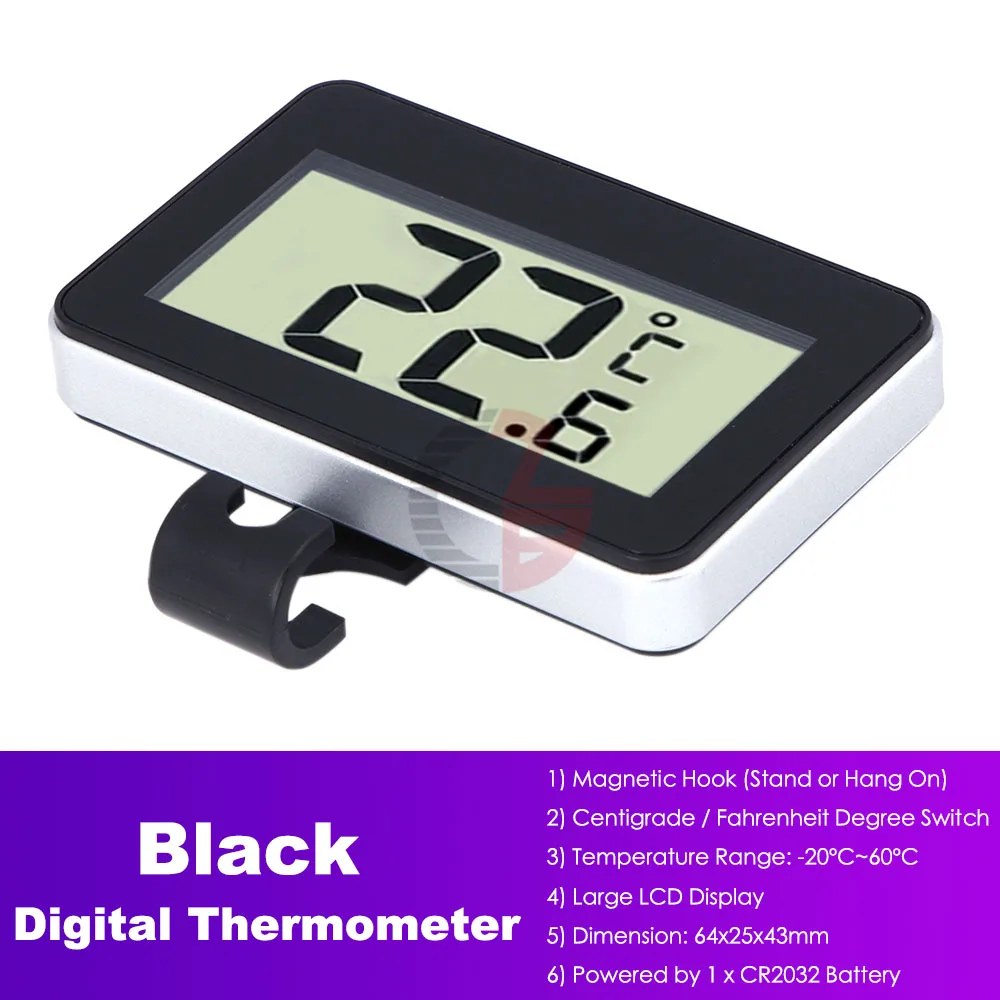 Цифровой мини-Термометр-Гигрометр с ЖК-дисплеем | Инструменты