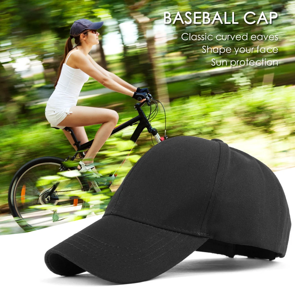 

Women Fashion Casual Ponytail Baseball Cap with Hole Adjustable Sun Hat Cotton Outdoor Simple Vintag Visor Casual Cap