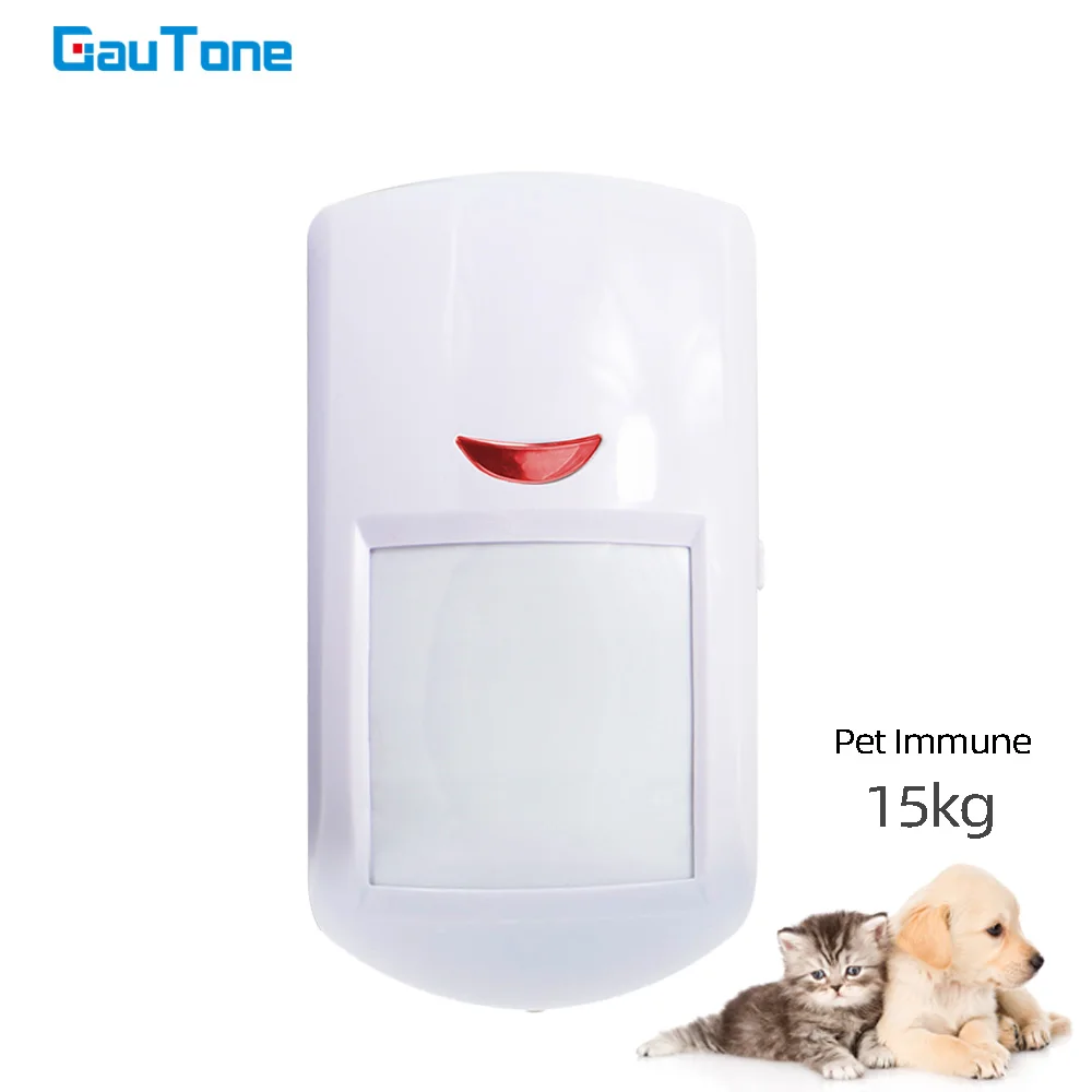 Инфракрасный датчик движения GauTone PA96R 15 кг ПЭТ беспроводной инфракрасный