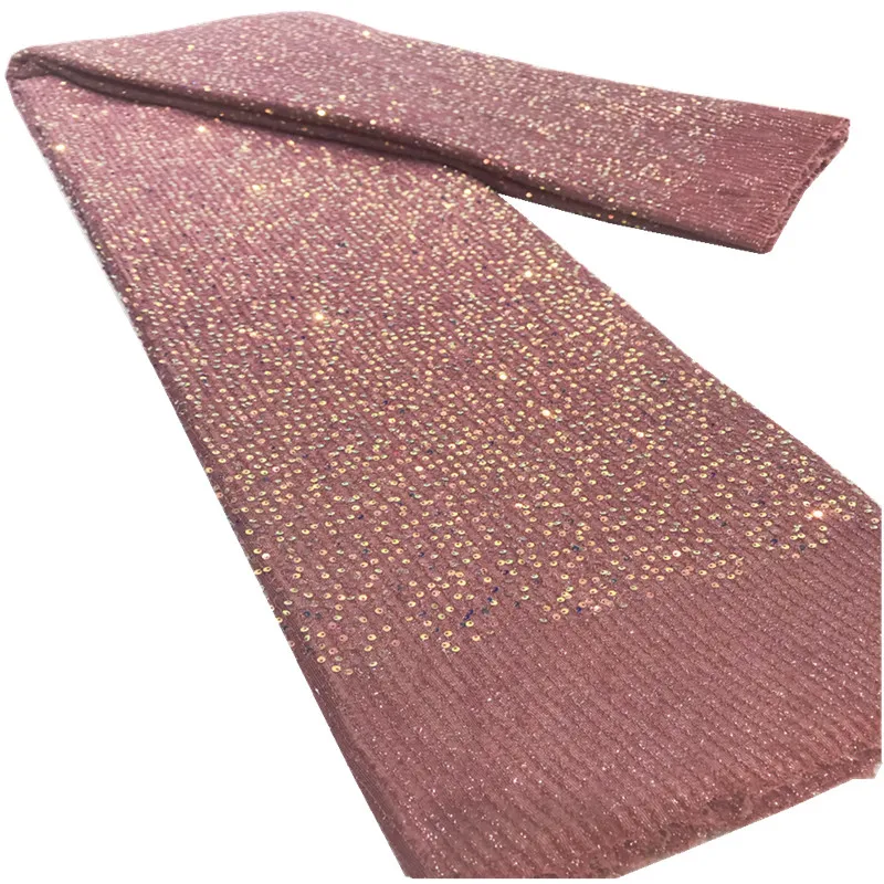 

High Quality Sequins Lace Fabrics 2021 Latest African Sequence Lace Fabric for Bridal Lace Nigerian Net Lace Fabric JL-80