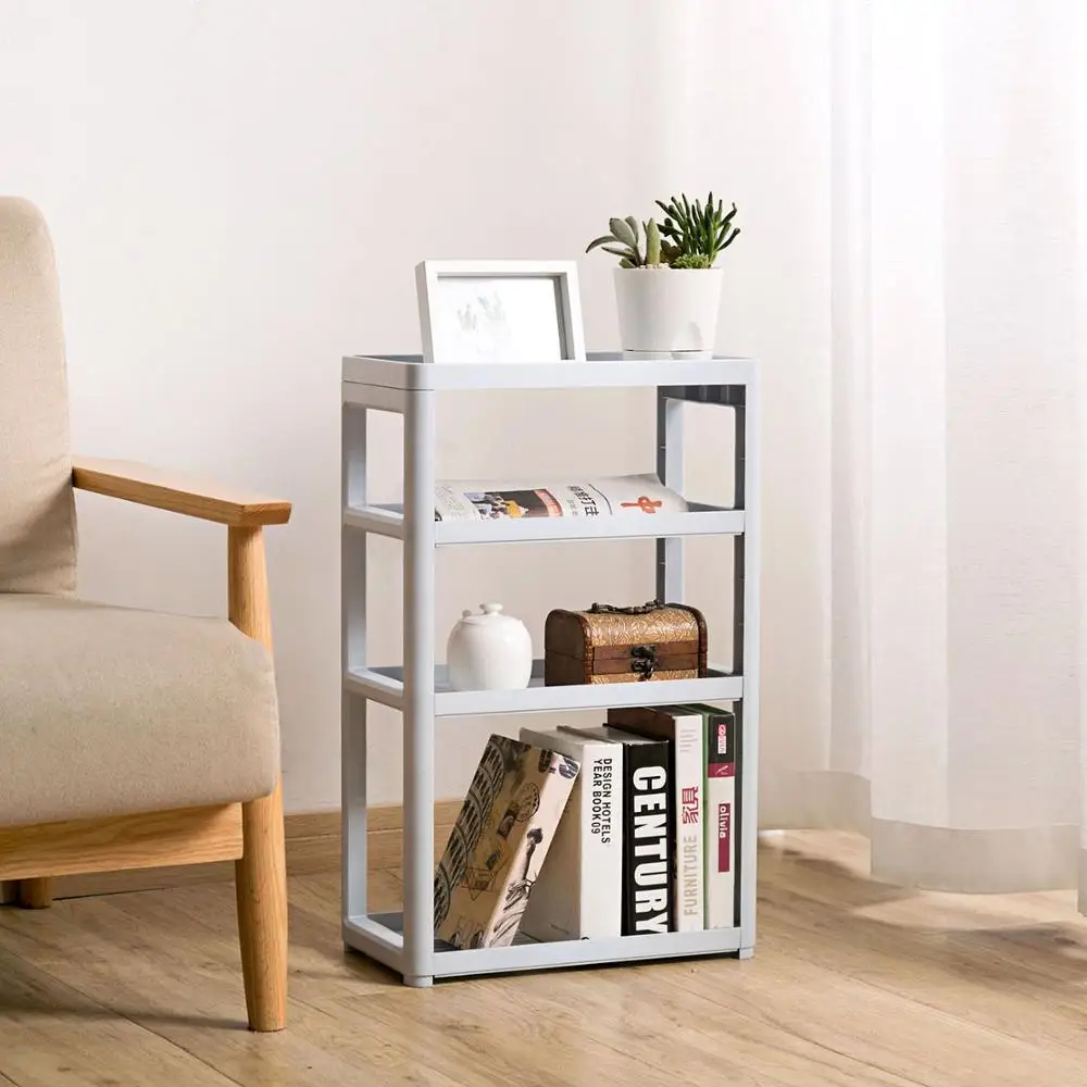 4-х уровневая кухонная полка для хранения в ванной комнате органайзер книг обуви |