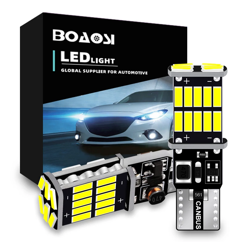 

2x Canbus T10 W5W 168 194 LED Wedge Light No Error For AUDI A2 A3 8L 8P A4 B5 B6 A6 4B 4F A8 D2 TT C5 C6