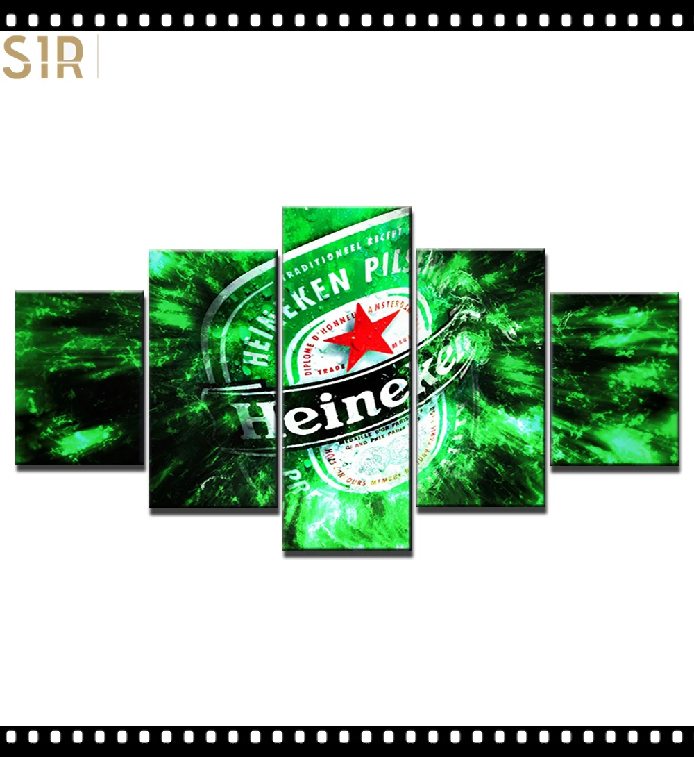 

HD 5 Pieces Red Wine Pictures Print Posters Wall HD Art Home Decor for Living Room Painting on The Wall Pictures Wine Wall Art